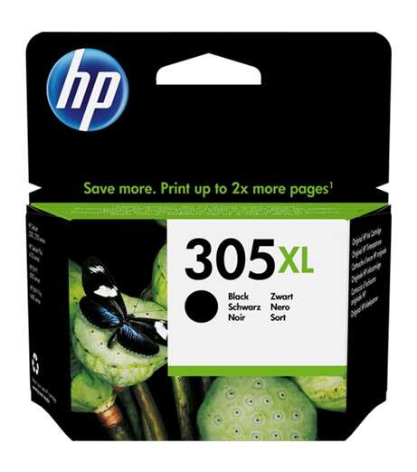 Cartouche d’encre HP 305 — Noir — OEM — XL / haute capacité