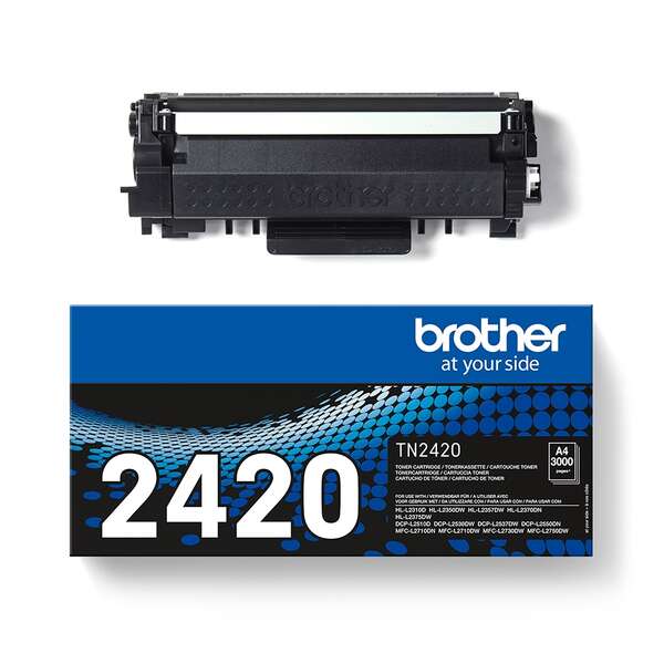 Toner laser Brother TN-2420 — Noir — OEM — Haute capacité
