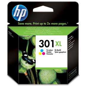 Cartouche d’encre HP 301XL d’origine — Tricolore — 330 pages