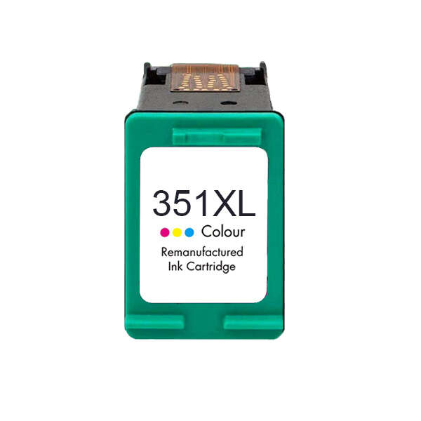 Cartouche d’encre compatible HP 351XL — Tricolore — 18 ml