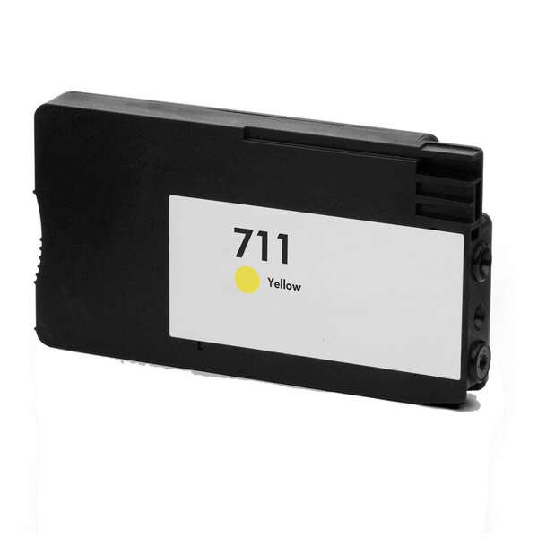 Cartouche d’encre compatible HP 711 — Jaune — 26 ml