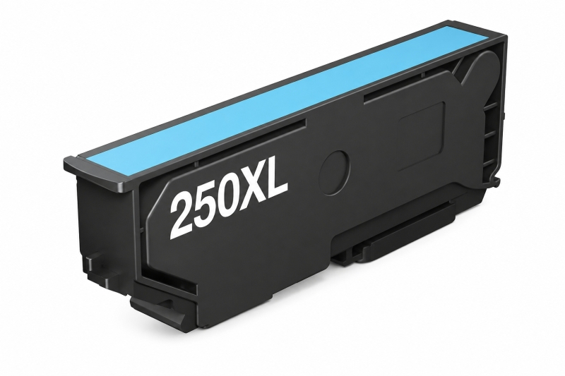 Cartouche d’encre compatible Epson 250XL — Cyan clair — 740 pages