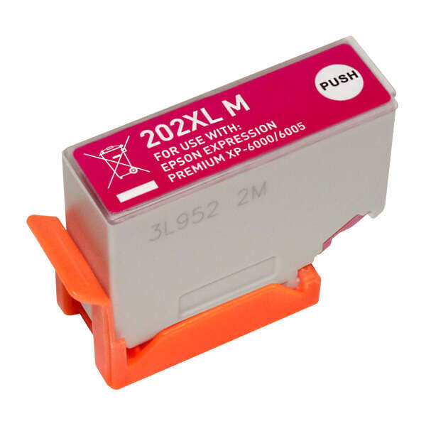 Cartouche d’encre compatible Epson 202XL — Magenta — 650 pages