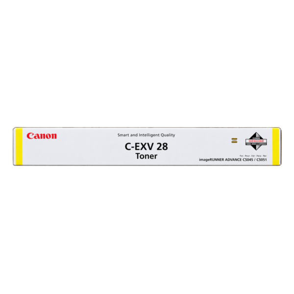 Toner laser Canon CEXV28 — Jaune — OEM — 38 000 pages