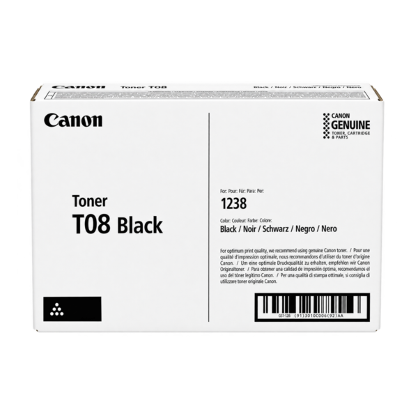 Toner laser Canon T08 — Noir — OEM — 11 000 pages