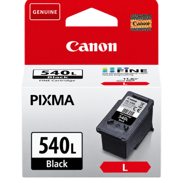 Cartouche d’encre Canon PG-540XL — Noir — OEM — XL / haute capacité