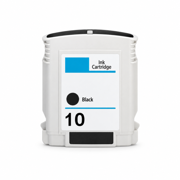 Cartouche d’encre compatible HP 10 — Noir — 69 ml