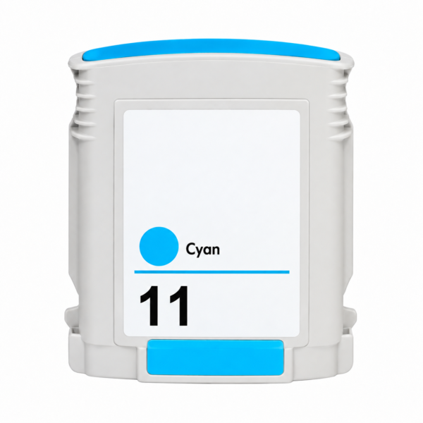Cartouche d’encre compatible HP 11 — Cyan — 28 ml