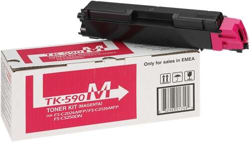 Toner Kyocera TK590 / TK590M — Magenta — original — 5 000 pages