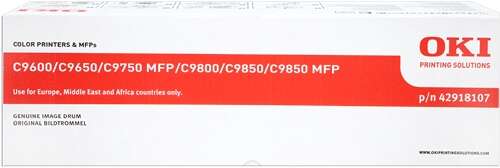 Tambour d’imagerie OKI C9600/C9650/C9655/C9800/C9850 / 42918107 — Cyan — original — 30 000 pages