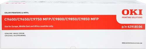 Tambour d’imagerie OKI C9600/C9650/C9655/C9800/C9850 / 42918106 — Magenta — original — 30 000 pages