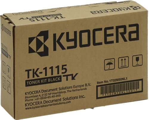 Toner Kyocera TK1115 — Noir — original — 1 600 pages