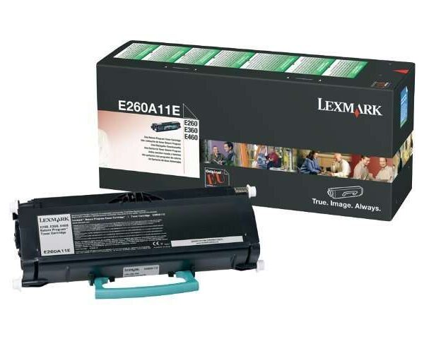 Toner Lexmark E260/E360/E460/E462 / E260A11E — Noir — original — 3 500 pages