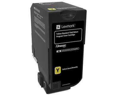 Toner Lexmark CS720/CS725/CX725 / 74C2SY0 — Jaune — original — 7 000 pages
