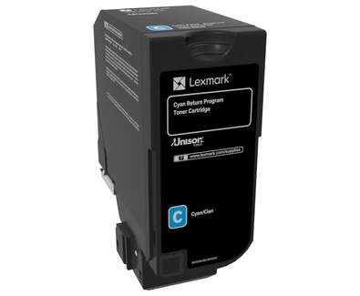 Toner Lexmark CS720/CS725/CX725 / 74C20C0 — Cyan — original — 3 000 pages