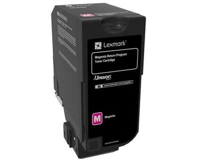 Toner Lexmark CS720/CS725/CX725 / 74C20M0 — Magenta — original — 3 000 pages