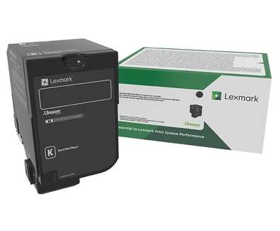 Toner Lexmark CS727/CS728/CX727 / 75B20K0 — Noir — original — 13 000 pages