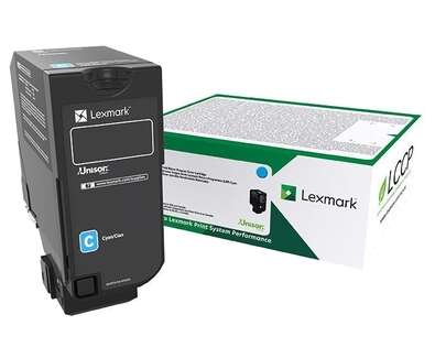 Toner Lexmark CS727/CS728/CX727 / 75B20C0 — Cyan — original — 10 000 pages