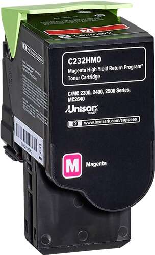 Toner Lexmark C2325/C2425/C2535/MC2325/MC2425/MC2535/MC2640 / C232HM0 — Magenta — original — 2 300 pages