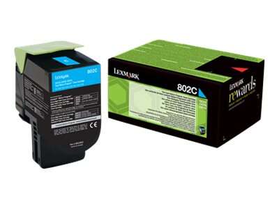Toner Lexmark CX310/CX410/CX510 / 80C20C0 — Cyan — original — 1 000 pages