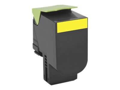 Toner Lexmark CX410/CX510 / 80C2HY0 — Jaune — original — 3 000 pages