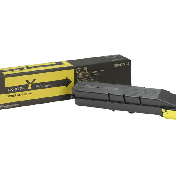 Toner Kyocera TK8305 / TK8305Y — Jaune — original — 15 000 pages