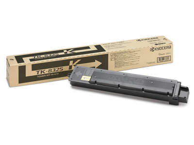 Toner Kyocera TK8325 / TK8325K — Noir — original — 18 000 pages