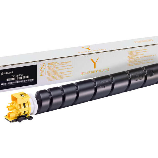 Toner Kyocera TK8525 / TK8525Y — Jaune — original — 20 000 pages