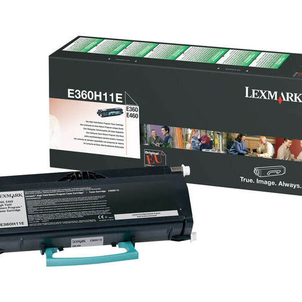 Toner Lexmark E360/E460 / E360H31E — Noir — original — 9 000 pages
