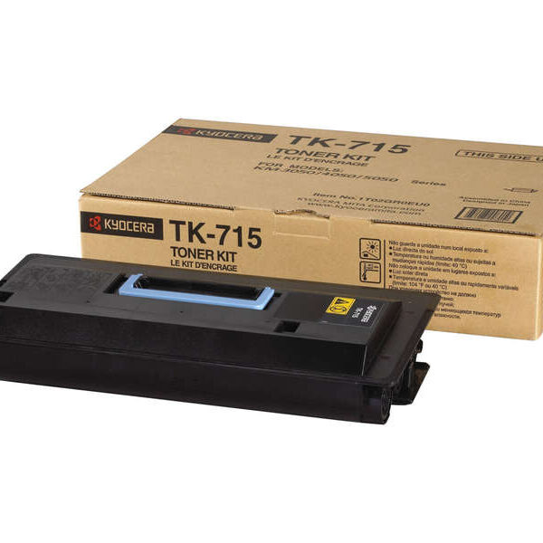 Toner Kyocera TK715 — Noir — original — 34 000 pages