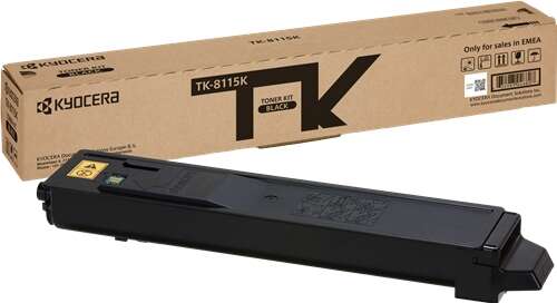 Toner Kyocera TK8115 / TK8115K — Noir — original — 12 000 pages