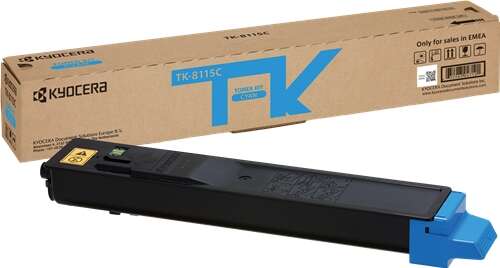 Toner Kyocera TK8115 / TK8115C — Cyan — original — 6 000 pages