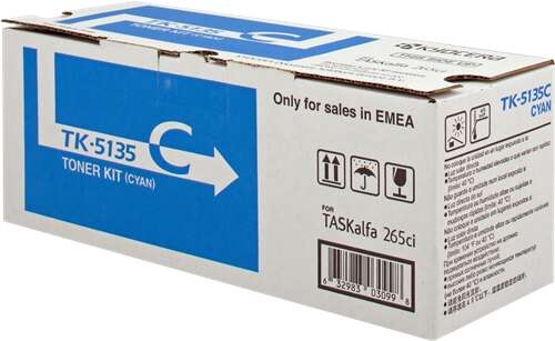 Toner Kyocera TK5135 / TK5135C — Cyan — original — 5 000 pages