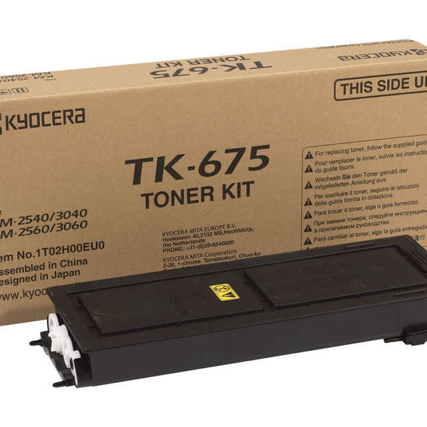 Toner Kyocera TK675 — Noir — original — 20 000 pages
