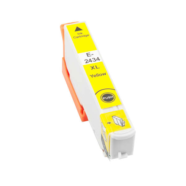 Cartouche d’encre Epson C13T24344012 / C13T24244012 — Jaune — compatible — 13 ml