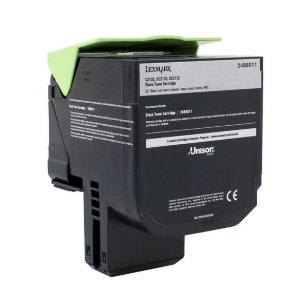 Toner Lexmark C2132/XC2130/XC2132 / 24B6011 — Noir — original — 6 000 pages