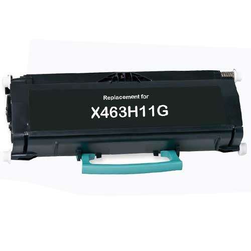 Toner Lexmark E460X11E / E460X31E — Noir — compatible — 15 000 pages