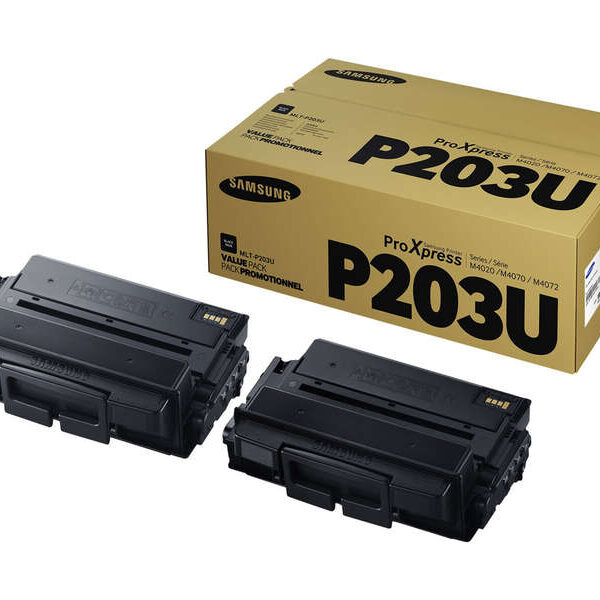 Pack de toners Samsung MLT-P203U / SV123A — Multipack — OEM — 2 × 15 000 pages
