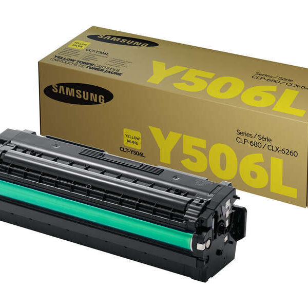 Toner Samsung CLT-Y506L / SU515A — Jaune — OEM — 3 500 pages