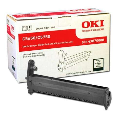 Tambour d’imagerie OKI C5650/C5750 / 43870008 — Noir — original — 20 000 pages