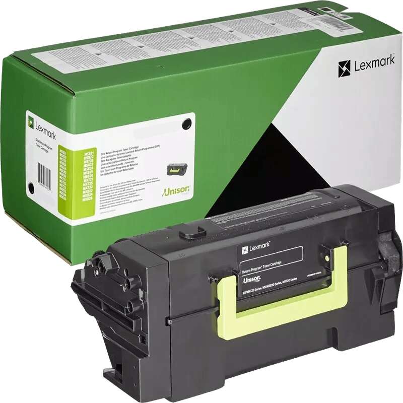 Toner Lexmark MS725/MS823/MS825/MS826/MX722/MX822/MX826 / 58D2U0E — Noir — original — 55 000 pages