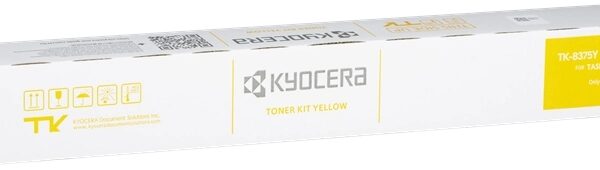 Toner Kyocera TK8375 / TK8375Y — Jaune — original — 20 000 pages