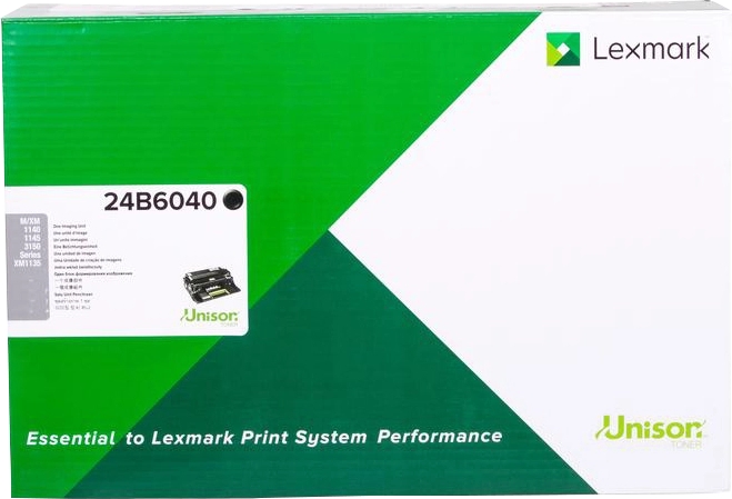 Tambour d’imagerie Lexmark M3150/XM3150/M1145/XM1145 / 24B6040 — Noir — original — 60 000 pages