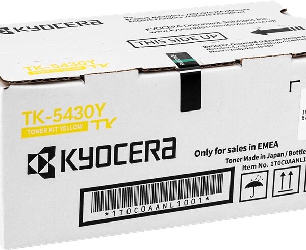 Toner Kyocera TK5430 / TK5430Y — Jaune — original — 1 250 pages