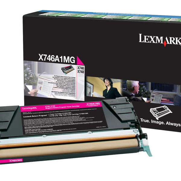 Toner Lexmark X746/X748 / X746A1MG — Magenta — original — 7 000 pages