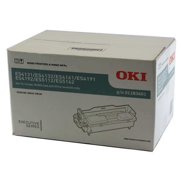 Tambour d’imagerie OKI Executive ES4131/ES4132/ES4161/ES4191/ES4192/ES5112/ES5162 / 01283601 — Noir — original — 25 000 pages