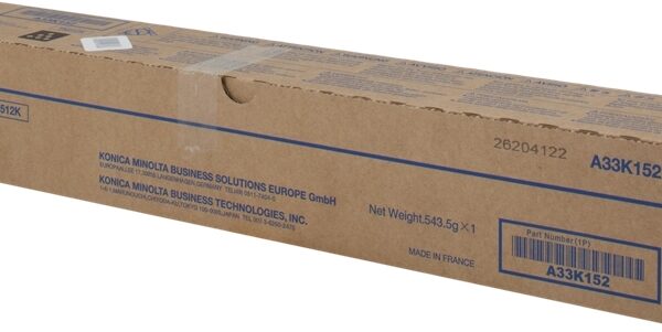 Toner Konica Minolta TN512 / A33K152 — Noir — original — 27 500 pages