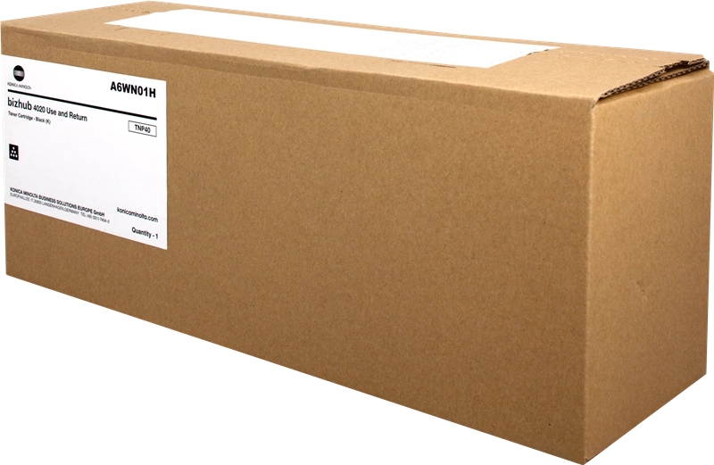 Toner Konica Minolta TNP40 / A6WN01H — Noir — original — 20 000 pages