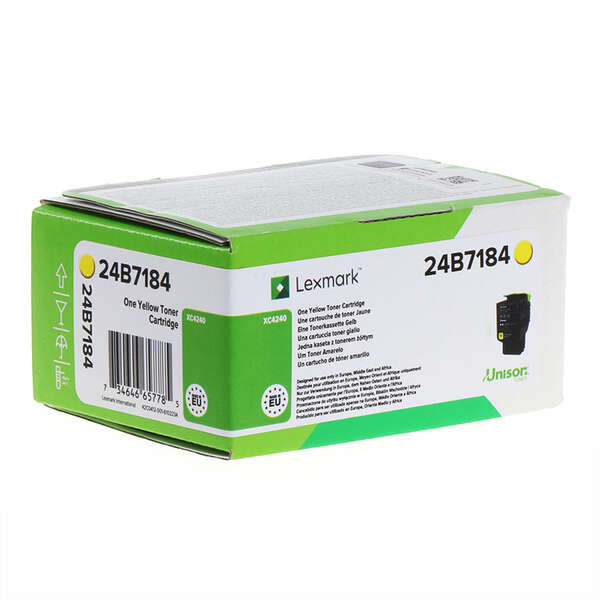 Toner Lexmark XC2240/XC4240 / 24B7184 — Jaune — original — 6 000 pages