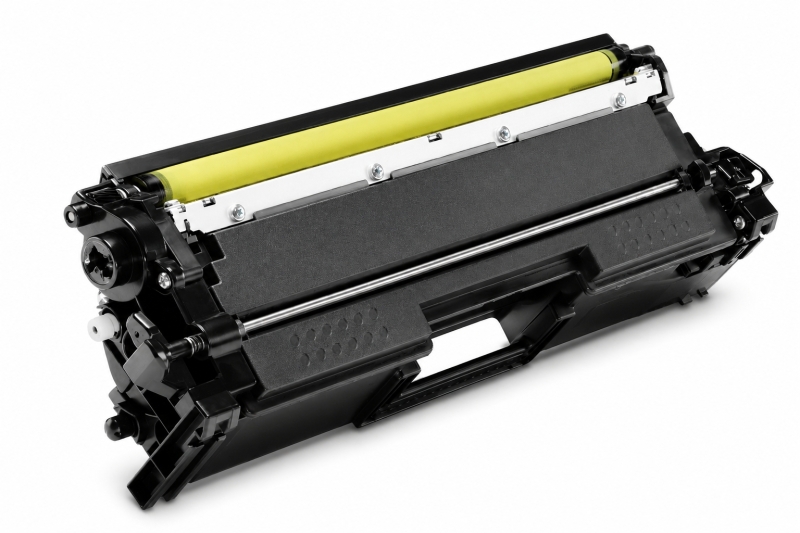 Toner laser compatible Brother TN821XXL – Jaune – 12 000 pages